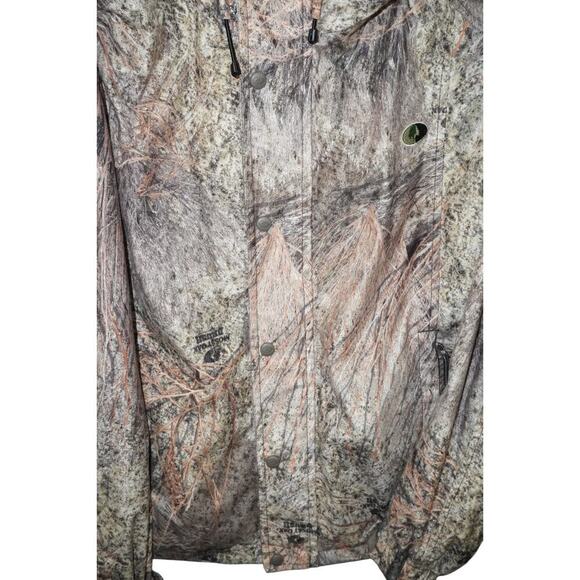 Mossy Oak Men’s Waterproof Camo Hunting Jacket with Hood - Outdoor Gear -M - Picture 3 of 8